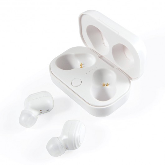 Yokohama Earbud Sets white charger